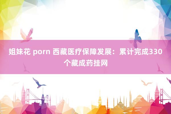 姐妹花 porn 西藏医疗保障发展：累计完成330个藏成药挂网