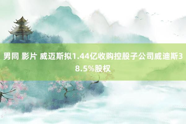 男同 影片 威迈斯拟1.44亿收购控股子公司威迪斯38.5%股权